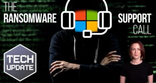 Beware that “support call” – it could be a ransomware scam